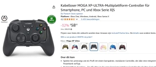 PowerA MOGA XP-ULTRA Draadloze Cloud-gaming controller voor €59,90 bij Amazon