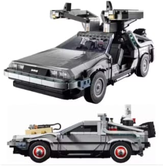 Máquina del tiempo de Regreso al futuro1872 piezas por 33,67€