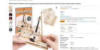 Puzzle 3D Madera Violín por sólo 5,58€