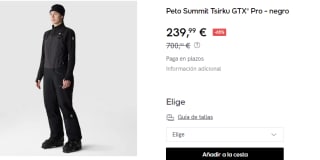 Peto de Hombre The North Face Summit Tsirku GTX® Pro por 239.99€