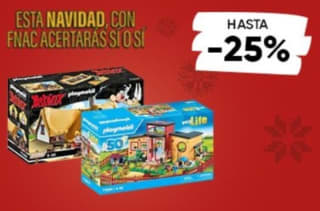 Hasta -25% de Descuento en Playmobil desde fnac.