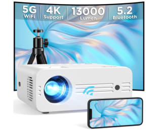 Proyector Portátil 5G WiFi Bluetooth con Tripode por 74,99€