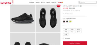 zapatilla Vectiv Eminus hombre por $74.990