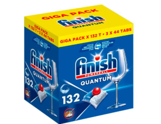 Finish Powerball Quantum All-in-1 Vaatwascapsules 132 stuks voor €24,99 bij Kruidvat