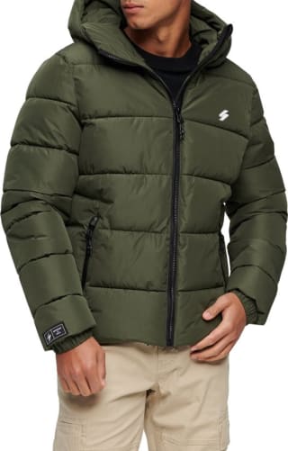 Superdry XXL heren jas olijfgroen voor €36