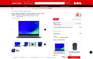 Medion S10 MD62633 16 OLED 4K Intel Core Ultra 7 por 679,15€