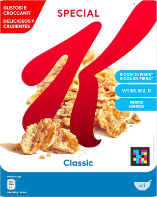 2 paquetes Kellogg's Special K Classic 335g por 2,90€