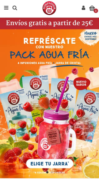 Jarrita de Regalo con compra en Pompadour.