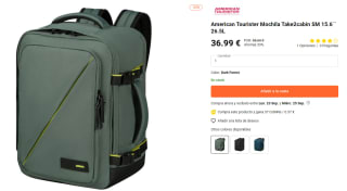 American Tourister Mochila Take2cabin SM 15.6´´ 26.5L por 36,99€