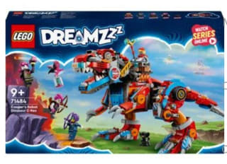 Lego Dreamzzz Dinosaurio Robot C-Rex de Cooper por 55,99€.