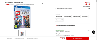 Juego LEGO: Harry Potter Collection PS4 por 6€