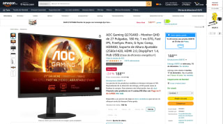Monitor AOC Gaming Q27G4XD por 188,90€