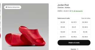 Chanclas Nike - Jordan Post por 17.97€