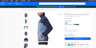 Polar Columbia Steens Mtn Fz 2.0 Azul Navy para hombre por $37.990