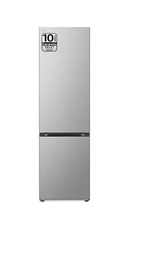 Frigorífico combi - LG GBV3200DPY, Total no Frost, 203 cm, 387 L, DoorCooling+™, FRESHConverter™, Inox antihuellas por 593.39€
