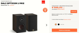 Dali Opticon 1 MK2 Tobacco Oak voor €598 bij HiFi Klubben