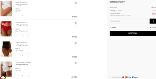 3+1 gratis op slips bij Livera