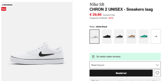 Nike SB Chron 2 Unisex Sneakers vanaf €29,95 bij Zalando