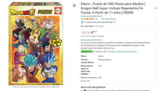 Puzzle de 500 Piezas para Adultos | Dragon Ball Super marca Educa por 4,95€