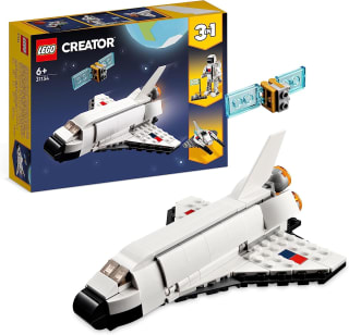 LEGO Creator 3in1 Space Shuttle Ruimteschip Set voor €7,49 bij Amazon
