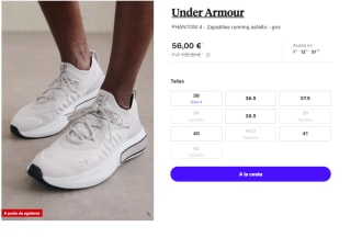 Zapatillas para Mujer Under Armour PHANTOM 4 por 56€