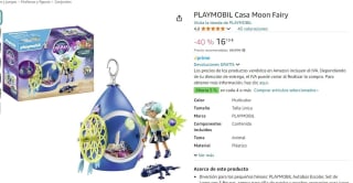 Set Playmobil Casa Moon Fairy por 15,38€