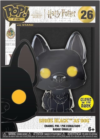 Funko Large Pop! Enamel Pin Harry Potter POA 20th Sirius Black As Dog por 6,40€
