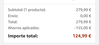 Proyector WiFi Bluetooth 1080P Nativo Soporta 4K por 124,99€