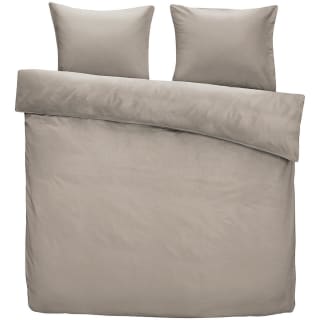 Dekbedovertrek Amelie - zand - 200x200/220 cm kreukvrij polyester voor €15 bij Leenbakker