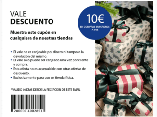 Descuento 10€ por compra superior a 50€ en JYSK