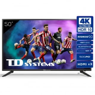 Smart TV LED 127 cm 50" TD Systems K50DLG12US 4K UHD por 199€