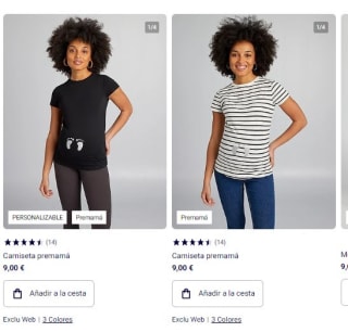 Recopilación premamá desde 6€