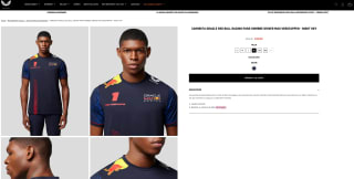 Camiseta ORACLE RED BULL RACING DRIVER MAX VERSTAPPEN Hombre por 20€