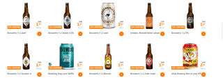 25% korting op alle craft speciaalbieren bij de AH