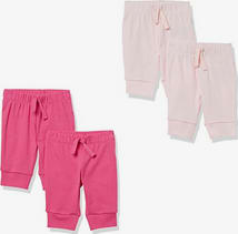 Pack de 4 pantalones elásticos para bebés a 5,95€