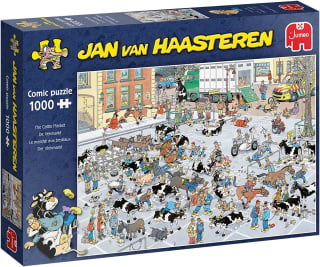 legpuzzel Jan van Haasteren The Cattle Market 1000 stukjes voor €10,95 bij Amazon