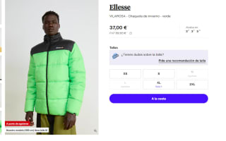 Chaqueta de Hombre Ellesse VILAROSA por 37€