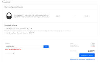 Auriculares híbridos Tronsmart SOUNFII Q20S por 29,99€