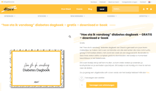 Gratis e-dagboek voor je diabetes