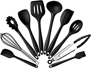 Kit com 10 Talheres diferente em Silicone Maciço - R$ 98,00