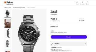 Reloj para Hombre marca Fossil por 71€