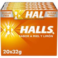 Halls Eucalipto,limon y miel,extra fuerte , sandia,citrus mix Caramelo duro Caja con 20 Sticks de 32 g por 12,84€ (desde la app)