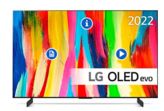 Smart TV LG OLED42C24LA Oled 42" a 790€