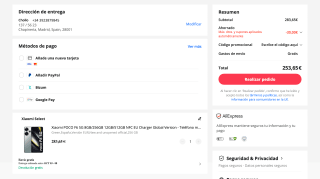 Xiaomi Poco F6 8/256GB por 253,65€