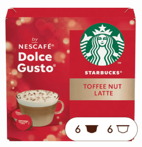 Starbucks Toffee Nut 12 cápsulas al 2x1 | Dolce Gusto