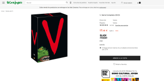 V. Serie Completa (DVD) por 17,45€