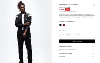 Conjunto chándal por tan solo 2,99€