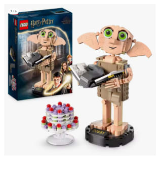 LEGO Harry Potter Dobby el Elfo Doméstico de 403 Piezas por 19.99€ (Cuenta Nueva 12€)