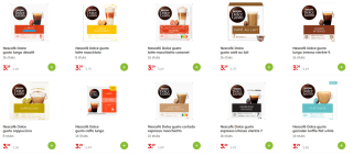 Dolce Gusto koffiecups voor €3,29 bij Dekamarkt