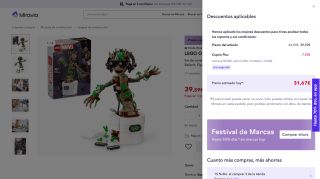 LEGO Groot Bailarín por 31,67€